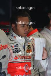 14.09.2007 Francorchamps, Belgium,  Lewis Hamilton (GBR), McLaren Mercedes - Formula 1 World Championship, Rd 14, Belgium Grand Prix, Friday Practice