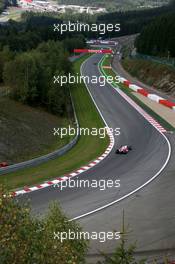 14.09.2007 Francorchamps, Belgium,  Jarno Trulli (ITA), Toyota Racing, TF107 - Formula 1 World Championship, Rd 14, Belgium Grand Prix, Friday Practice