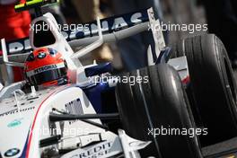 14.09.2007 Francorchamps, Belgium,  Robert Kubica (POL), BMW Sauber F1 Team, F1.07 - Formula 1 World Championship, Rd 14, Belgium Grand Prix, Friday Practice