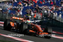 14.09.2007 Francorchamps, Italy,  Sakon Yamamoto (JPN), Spyker F1 Team - Formula 1 World Championship, Rd 14, Belgium Grand Prix, Friday Practice
