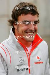 14.09.2007 Francorchamps, Belgium,  Fernando Alonso (ESP), McLaren Mercedes - Formula 1 World Championship, Rd 14, Belgium Grand Prix, Friday