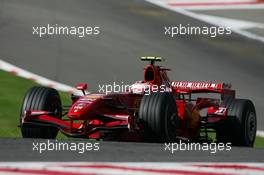 14.09.2007 Francorchamps, Italy,  Kimi Raikkonen (FIN), Räikkönen, Scuderia Ferrari, F2007 - Formula 1 World Championship, Rd 14, Belgium Grand Prix, Friday Practice