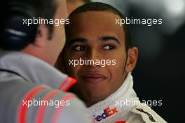 14.09.2007 Francorchamps, Italy,  Lewis Hamilton (GBR), McLaren Mercedes - Formula 1 World Championship, Rd 14, Belgium Grand Prix, Friday Practice