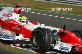 14.09.2007 Francorchamps, Belgium,  Ralf Schumacher (GER), Toyota Racing, TF107 - Formula 1 World Championship, Rd 14, Belgium Grand Prix, Friday Practice