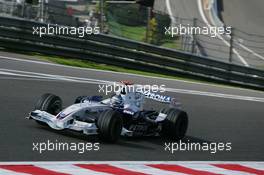 14.09.2007 Francorchamps, Italy,  Nick Heidfeld (GER), BMW Sauber F1 Team, F1.07 - Formula 1 World Championship, Rd 14, Belgium Grand Prix, Friday Practice