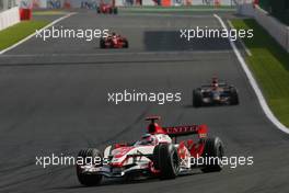 16.09.2007 Francorchamps, Belgium,  Takuma Sato (JPN), Super Aguri F1 Team - Formula 1 World Championship, Rd 14, Belgium Grand Prix, Sunday Race