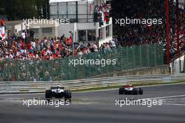 16.09.2007 Francorchamps, Belgium,  Nico Rosberg (GER), WilliamsF1 Team - Formula 1 World Championship, Rd 14, Belgium Grand Prix, Sunday Race