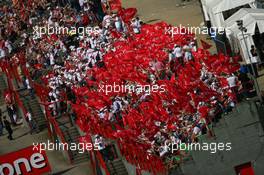 16.09.2007 Francorchamps, Belgium,  Toyota fans - Formula 1 World Championship, Rd 14, Belgium Grand Prix, Sunday Race