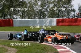 16.09.2007 Francorchamps, Belgium,  Sakon Yamamoto (JPN), Spyker F1 Team, Rubens Barrichello (BRA), Honda Racing F1 Team - Formula 1 World Championship, Rd 14, Belgium Grand Prix, Sunday Race