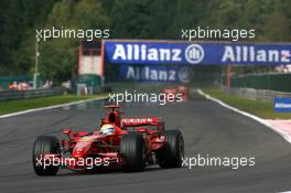 16.09.2007 Francorchamps, Belgium,  Felipe Massa (BRA), Scuderia Ferrari, F2007 - Formula 1 World Championship, Rd 14, Belgium Grand Prix, Sunday Race