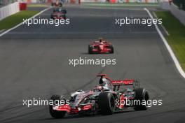 16.09.2007 Francorchamps, Belgium,  Fernando Alonso (ESP), McLaren Mercedes - Formula 1 World Championship, Rd 14, Belgium Grand Prix, Sunday Race