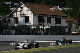 16.09.2007 Francorchamps, Belgium,  Robert Kubica (POL),  BMW Sauber F1 Team  - Formula 1 World Championship, Rd 14, Belgium Grand Prix, Sunday Race