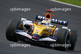 15.09.2007 Francorchamps, Belgium,  Giancarlo Fisichella (ITA), Renault F1 Team, R27 - Formula 1 World Championship, Rd 14, Belgium Grand Prix, Saturday Practice