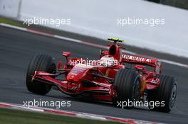 15.09.2007 Francorchamps, Belgium,  Kimi Raikkonen (FIN), Räikkönen, Scuderia Ferrari, F2007 - Formula 1 World Championship, Rd 14, Belgium Grand Prix, Saturday Practice