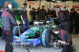 15.09.2007 Francorchamps, Belgium,  Jenson Button (GBR), Honda Racing F1 Team, RA107 - Formula 1 World Championship, Rd 14, Belgium Grand Prix, Saturday Practice
