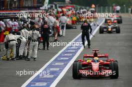 15.09.2007 Francorchamps, Belgium,  Felipe Massa (BRA), Scuderia Ferrari, F2007 - Formula 1 World Championship, Rd 14, Belgium Grand Prix, Saturday Qualifying