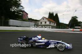 15.09.2007 Francorchamps, Belgium,  Nico Rosberg (GER), WilliamsF1 Team, FW29 - Formula 1 World Championship, Rd 14, Belgium Grand Prix, Saturday Qualifying