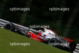 15.09.2007 Francorchamps, Belgium,  Fernando Alonso (ESP), McLaren Mercedes - Formula 1 World Championship, Rd 14, Belgium Grand Prix, Saturday Practice