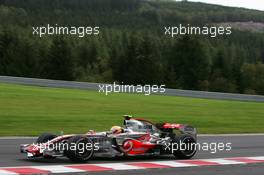 15.09.2007 Francorchamps, Belgium,  Lewis Hamilton (GBR), McLaren Mercedes, MP4-22 - Formula 1 World Championship, Rd 14, Belgium Grand Prix, Saturday Qualifying