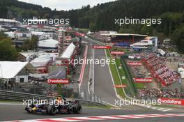 15.09.2007 Francorchamps, Belgium,  Mark Webber (AUS), Red Bull Racing, RB3 - Formula 1 World Championship, Rd 14, Belgium Grand Prix, Saturday Qualifying
