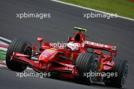 15.09.2007 Francorchamps, Belgium,  Kimi Raikkonen (FIN), Räikkönen, Scuderia Ferrari, F2007 - Formula 1 World Championship, Rd 14, Belgium Grand Prix, Saturday Practice