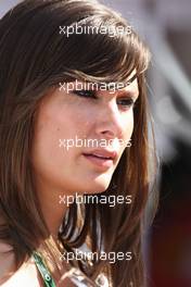 15.09.2007 Francorchamps, Belgium,  Girl in the paddock - Formula 1 World Championship, Rd 14, Belgium Grand Prix, Saturday