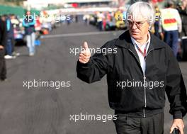 16.09.2007 Francorchamps, Italy,  Bernie Ecclestone (GBR) - Formula 1 World Championship, Rd 14, Belgium Grand Prix, Sunday