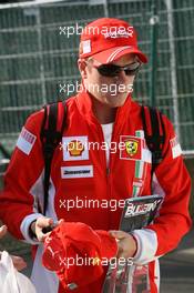 16.09.2007 Francorchamps, Belgium,  Kimi Raikkonen (FIN), Räikkönen, Scuderia Ferrari - Formula 1 World Championship, Rd 14, Belgium Grand Prix, Sunday