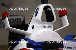 13.09.2007, Spa, Belgium,  BMW Sauber F1 Team body work detail - Formula 1 World Championship, Rd 14, Belgian Grand Prix