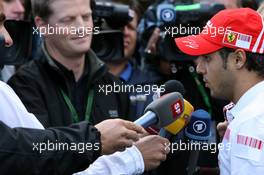 13.09.2007, Spa, Belgium,  Felipe Massa (BRA), Scuderia Ferrari - Formula 1 World Championship, Rd 14, Belgian Grand Prix
