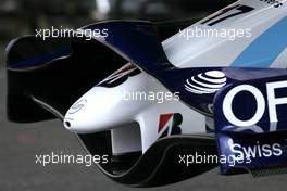 13.09.2007, Spa, Belgium,  Williams F1 Team front wing detail - Formula 1 World Championship, Rd 14, Belgian Grand Prix