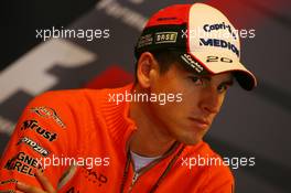 13.09.2007, Spa, Belgium,  Adrian Sutil (GER), Spyker F1 Team - Formula 1 World Championship, Rd 14, Belgian Grand Prix, Thursday Press Conference
