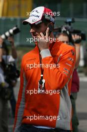 13.09.2007, Spa, Belgium,  Adrian Sutil (GER), Spyker F1 Team - Formula 1 World Championship, Rd 14, Belgian Grand Prix