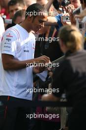 13.09.2007, Spa, Belgium,  Lewis Hamilton (GBR), McLaren Mercedes - Formula 1 World Championship, Rd 14, Belgian Grand Prix
