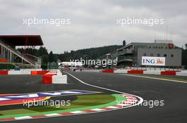 13.09.2007, Spa, Belgium,  changes to the last corners, Spa Francorchamps Trackwalk - Formula 1 World Championship, Rd 14, Belgian Grand Prix