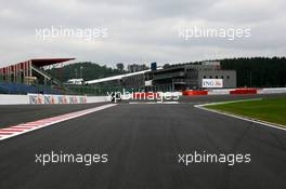 13.09.2007, Spa, Belgium,  Changes to the last corners, Spa Francorchamps Trackwalk - Formula 1 World Championship, Rd 14, Belgian Grand Prix
