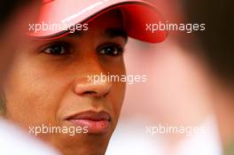 12.04.2007 Sakhir, Bahrain,  Lewis Hamilton (GBR), McLaren Mercedes - Formula 1 World Championship, Rd 3, Bahrain Grand Prix, Thursday