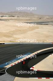 23.02.2007 Sakhir, Bahrain,  View of the circuit, Felipe Massa (BRA), Scuderia Ferrari - Formula 1 Testing