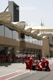 23.02.2007 Sakhir, Bahrain,  Kimi Raikkonen (FIN), Räikkönen, Scuderia Ferrari - Formula 1 Testing