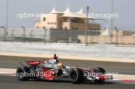 23.02.2007 Sakhir, Bahrain,  Lewis Hamilton (GBR), McLaren Mercedes, MP4-22  - Formula 1 Testing