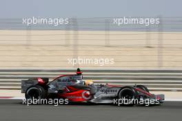 23.02.2007 Sakhir, Bahrain,  Lewis Hamilton (GBR), McLaren Mercedes, MP4-22  - Formula 1 Testing