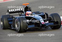 23.02.2007 Sakhir, Bahrain,  Rubens Barrichello (BRA), Honda Racing F1 Team, RA107 - Formula 1 Testing