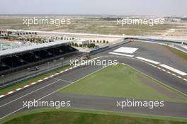 23.02.2007 Sakhir, Bahrain,  View of the circuit, Lewis Hamilton (GBR), McLaren Mercedes - Formula 1 Testing