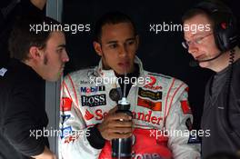 23.02.2007 Sakhir, Bahrain,  Fernando Alonso (ESP), McLaren Mercedes, Lewis Hamilton (GBR), McLaren Mercedes - Formula 1 Testing