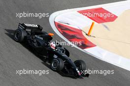 23.02.2007 Sakhir, Bahrain,  Rubens Barrichello (BRA), Honda Racing F1 Team, RA107  - Formula 1 Testing