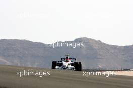 23.02.2007 Sakhir, Bahrain,  Robert Kubica (POL), BMW Sauber F1 Team, F1.07 - Formula 1 Testing