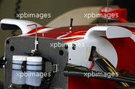 24.02.2007 Sakhir, Bahrain,  Super Aguri F1, Interim Chassis, detail - Formula 1 Testing