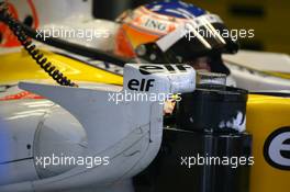 24.02.2007 Sakhir, Bahrain,  Nelson Piquet Jr (BRA), Test Driver, Renault F1 Team, detail - Formula 1 Testing
