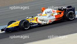 24.02.2007 Sakhir, Bahrain,  Nelson Piquet Jr (BRA), Test Driver, Renault F1 Team, R27 - Formula 1 Testing