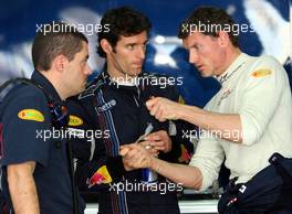 24.02.2007 Sakhir, Bahrain,  Mark Webber (AUS), Red Bull Racing and David Coulthard (GBR), Red Bull Racing - Formula 1 Testing